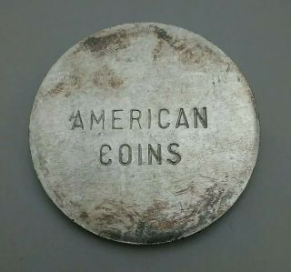 Very Rare Vintage American Coins 1 Troy Oz.  999 Silver Round Bar Ingot
