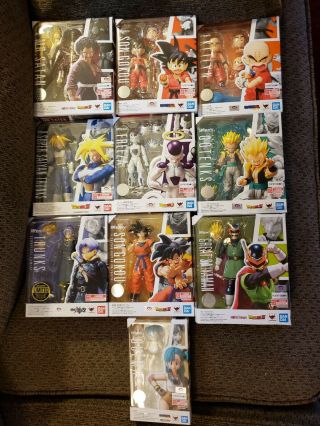 Dragon Ball Z Action Figures Bandai/10 Figures
