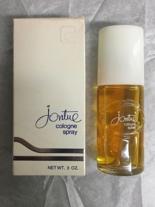 Vintage " Jontue " Cologne Spray By Revlon - 3 Oz Bottle