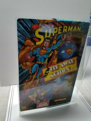 Mego Superman 12 1/2 " Fly Away Action Figure 1977 Vintage