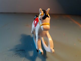 Vintage Fisher Price Dollhouse Rocking Horse 1:16 Scale 2