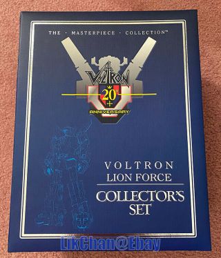 Toynami Voltron Lion Force 20th Anniversary Limited Edition Collector 