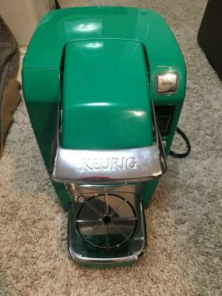 Keurig K10 Mini Plus Coffee Maker Brewing System,  Green Rare Color