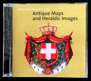 Photodisc Fine Arts Series 3 - Antique Maps & Heraldic Images - Stock Photosdisk