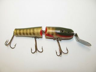Vintage Wood Lucky Strike Canadian Minnow Lure