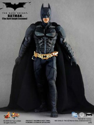 Hot Toys Movie Masterpiece 1/6 Scale Figure Batman (dark Knight Costume) Mms71