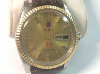 Rado Purple Horse Rare Vintage Watch 1970’s