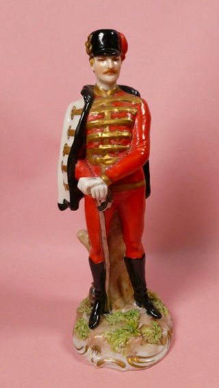 Capodimonte Luigi Fabris 18th Napoleonic Military Figure - Rare & Perfect