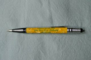 Vintage John Deere 1940s Mechanical Pencil Ulm Mn Pengilly & Forsberg,  Rare