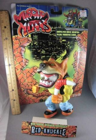 Muscle Mutts Bronzer Complete Street Wise Designs 1996 Rare Dog Fig Street Shark