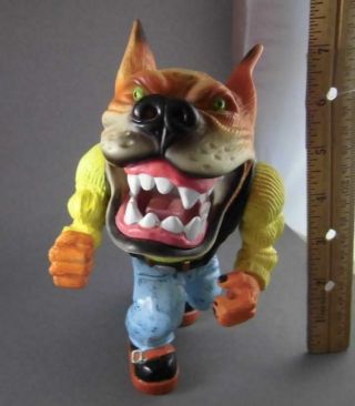 Muscle Mutts Bronzer Complete Street Wise Designs 1996 Rare Dog Fig Street Shark 3