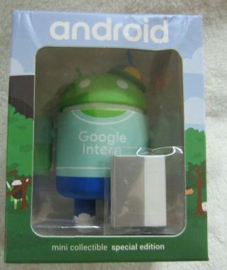 Rare Android Google Mini Collectible Intern Special Edition 2019 - Open To Offer