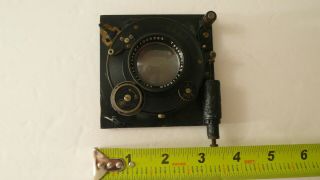 Rare Carl Zeiss Jena Tessar 135mm F/4.  5 Large Format Lens Board,  Compur Shutter
