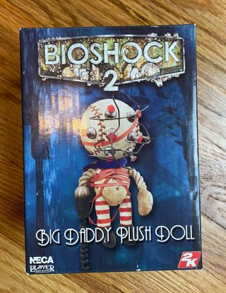 Neca Bioshock 2 Big Daddy Plush Doll 2k Games Sealed/brand