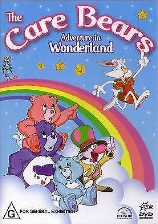 Care Bears Movie Dvd Adventure In Wonderland 1980 Rare Oop
