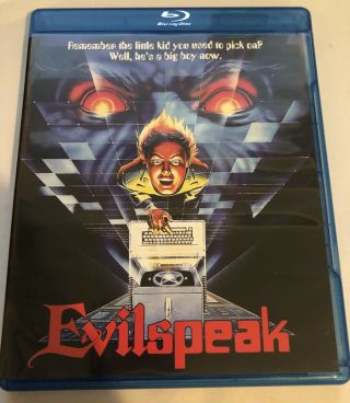 Evilspeak (blu - Ray) Oop,  Scream Factory,  Rare,  Out Of Print Horror