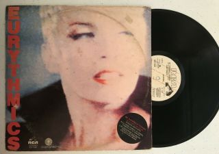 EURYTHMICS Mega Rare ECUADOR PROMO LP Be Yourself VINYL RECORD ANNIE LENNOX 2