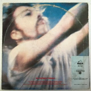 EURYTHMICS Mega Rare ECUADOR PROMO LP Be Yourself VINYL RECORD ANNIE LENNOX 3