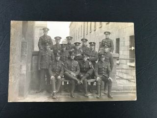 Rare Royal Dublin Fusiliers Postcard Ww1
