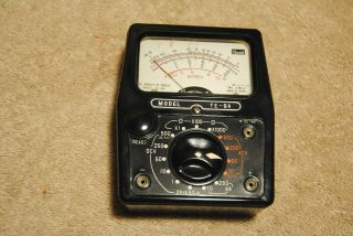 Vintage Herald Electronics Co.  TE - 9A Multitester Multimeter Japan 2
