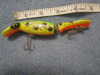 Vintage Drifter Tackle Co.  The Believer 5 " Salmon/muskie Plug Fishing Lure.