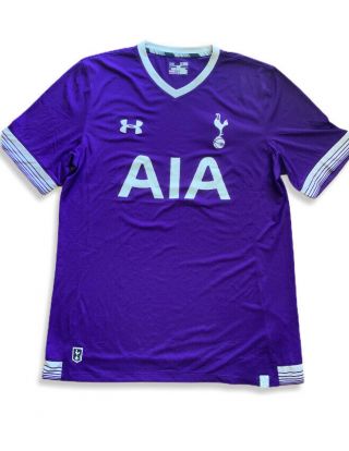 Rare Tottenham Spurs 2015/16 Third Football Shirt Under Armour Xl ⭐ Vgc (20