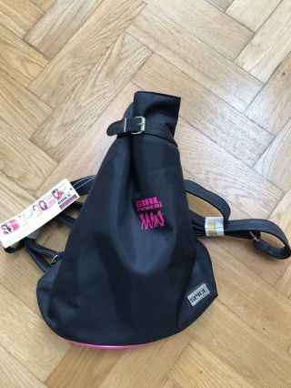 Spice Girls Official Merchandise Black And Pink Rucksack Rare