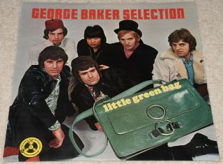 George Baker Selection Little Green Bag Rare Orig Uk 1970 Near Lp & Cover.