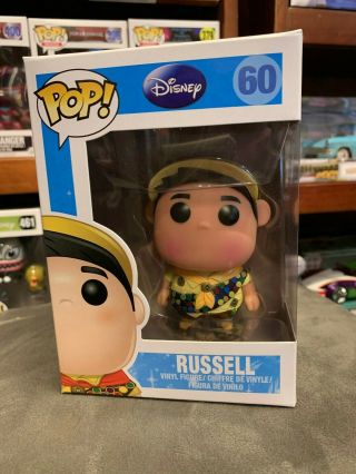 Up Russell 60 Funko Pop Vinyl Figure Disney Expert Packaging