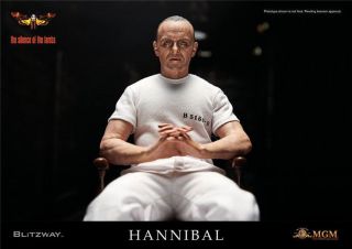 Blitzway The Silence Of Lambs 1991 Hannibal Lecter Prison Uniform Ver 1/6 Figure