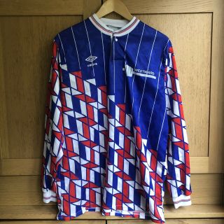 Rare Umbro Template Football Shirt Like Ajax Away 1989/90 Westward Long Sleeved