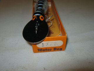 Vintage Bomber Fishing Lure With Papers Waterdog Model 1772