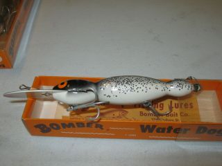 Vintage BOMBER Fishing Lure with Papers Waterdog Model 1772 3
