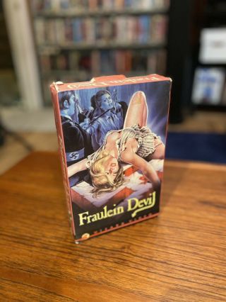 Fraulein Devil Rare Wizard Video Big Box Horror Vhs