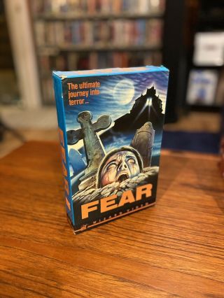 Fear Rare Wizard Video Big Box Horror Vhs