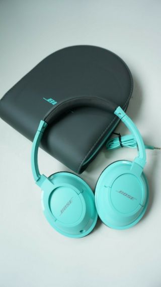Bose Ae2 Teal Wired Headphones In Case Rare Euc