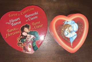 The Heart Tarot Deck - Oop - Rare - By Maria Distefano