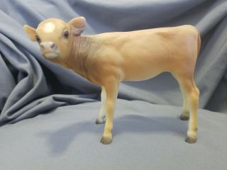 Rare Vintage Breyer Horse - Brown Swiss Calf Cow