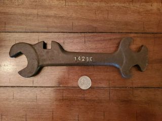 Rare Old Antique 1421e Port Huron Steam Engine Tractor Plow Wrench Implement Vtg