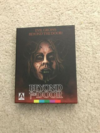 Beyond The Door Limited Edition Blu Ray Rare Oop Arrow Video