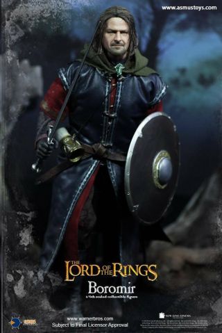 Asmus Collectible Toys Lord Of The Rings Boromir 12 " Action Figure 1/6 Scale