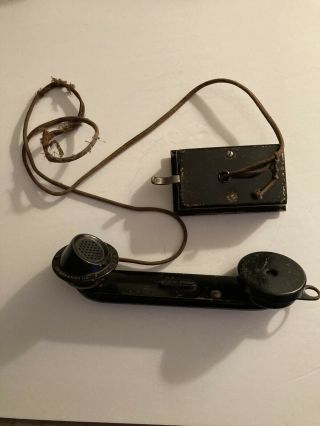 Antique Vintage S.  H.  Couch Intercom Telephone