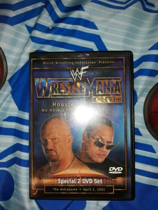 Wwf Wrestlemania X - Seven 17 Dvd Rare Authentic Us Release Out Of Print