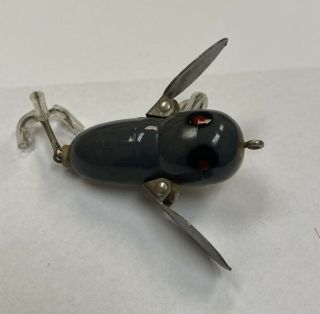 Vintage Heddon Tiny Crazy Crawler Mouse Plastic Fishing Lure