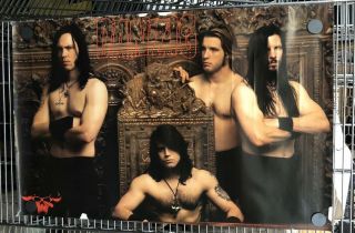 Danzing 1990 Vintage Poster - Lucifage Record Store Promo - Rare