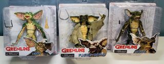 Gremlins Series 1 Flasher,  George & Daffy 7 " Neca Reel Toys “ Very Rare”