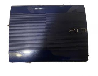 Sony Playstation 3 Ps3 Slim 250gb Azurite Blue Rare " Won’t Update "