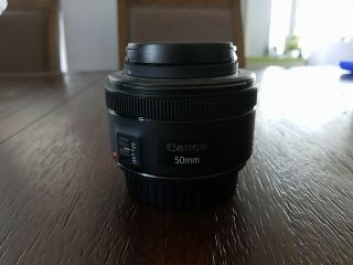Canon Ef 50mm F/1.  8 Af Lens (0570c002) (rarely)