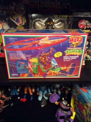 TMNT Pizza Powered Turtle Prop RARE VINTAGE (1994) UNDERCOVER TURTLE YEAR 3