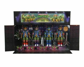Sdcc 2020 Neca Teenage Mutant Ninja Turtles Musical Mutagen Tour 1990